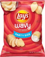 Lay’s Wavy Original Potato Chips, Party Size!6 packs