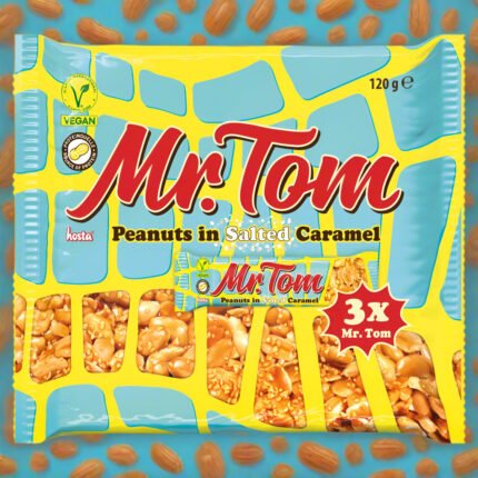 Mr Tom Salted Caramel 3 Pack Multipack 120g
