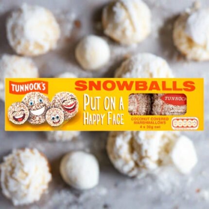 Tunnocks Snowballs 4 x 30g pack